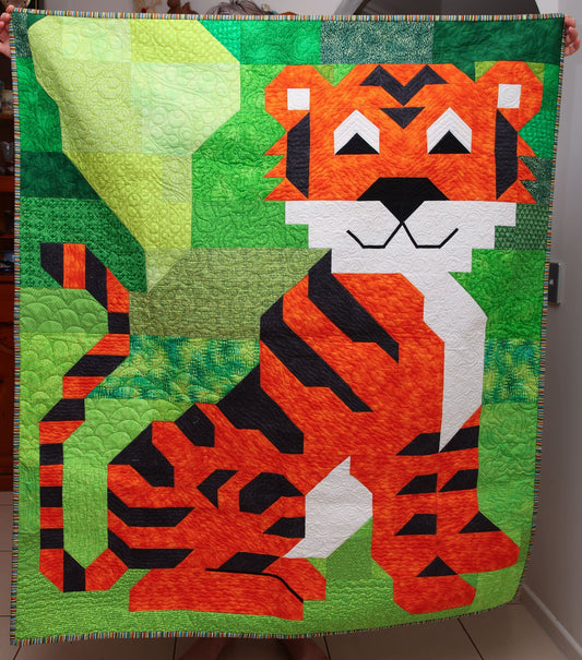 Tiger CLDY040724138 Quilt Blanket