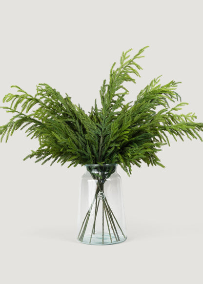 etúHOME Large French Mason Jar Vase - 14.25" Tall