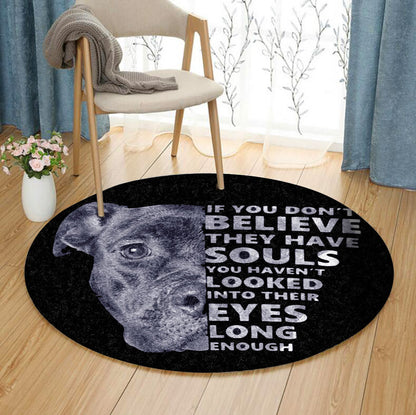 Pit Bull CL070819MDC Round Area Rug