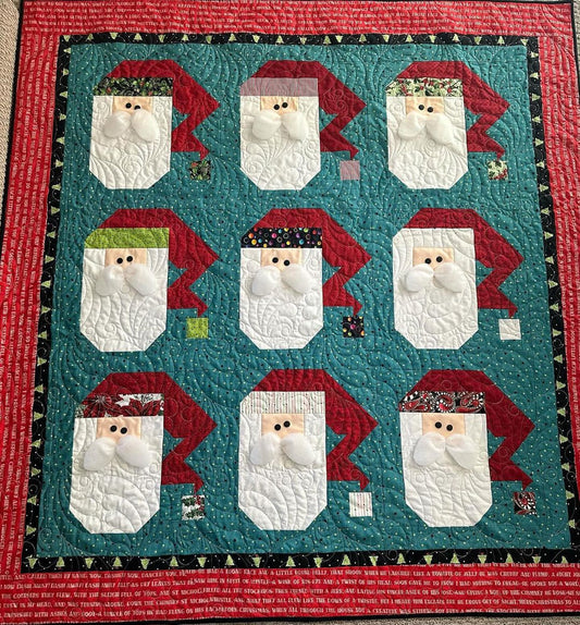 Christmas Santa CLDY040724139 Quilt Blanket