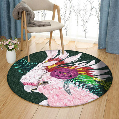 Parrot BL300730C Round Area Rug