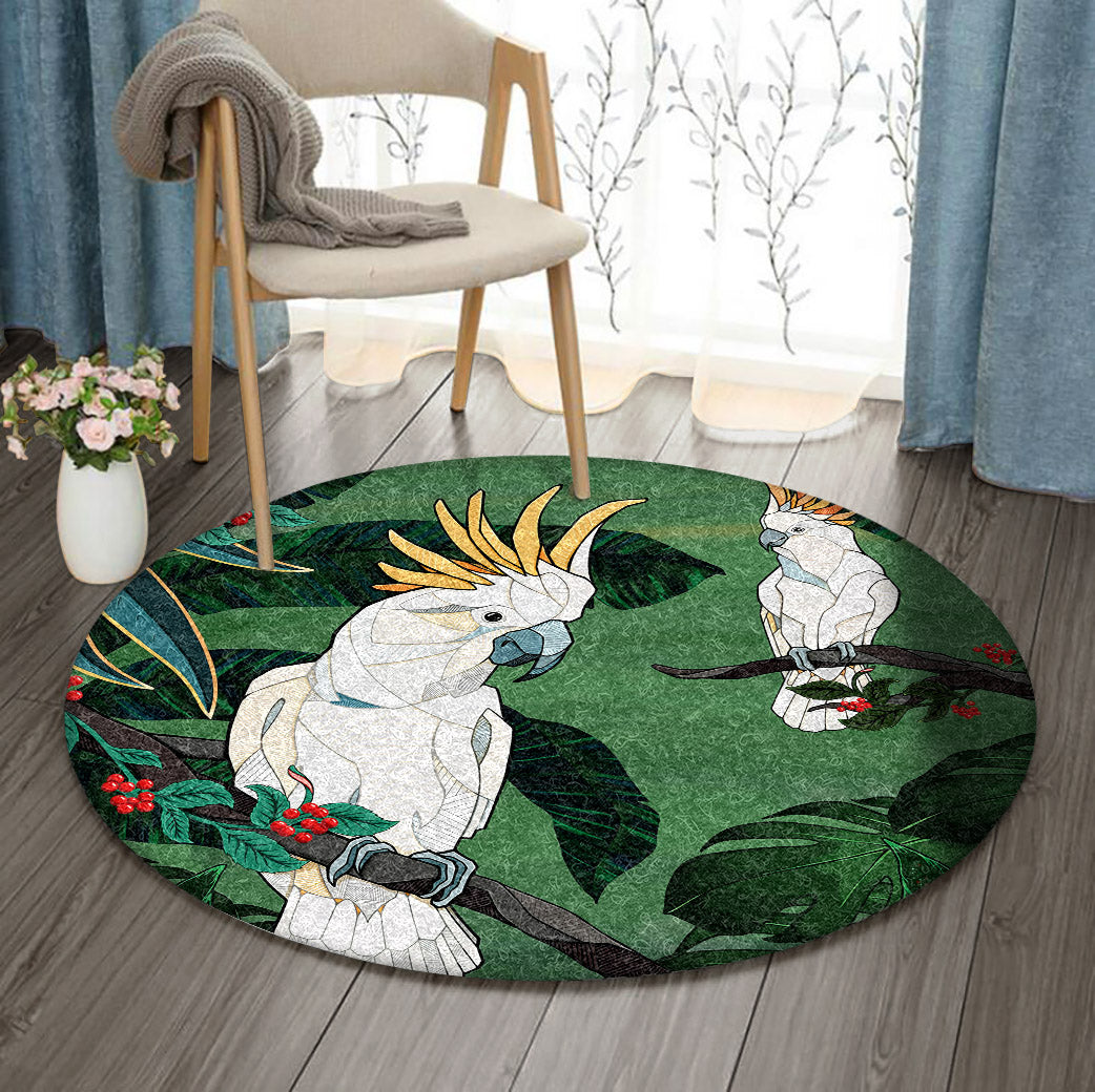 Parrot DN1010130RR Round Area Rug