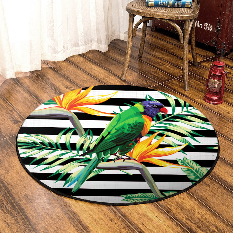 Parrot TT310707A Round Area Rug