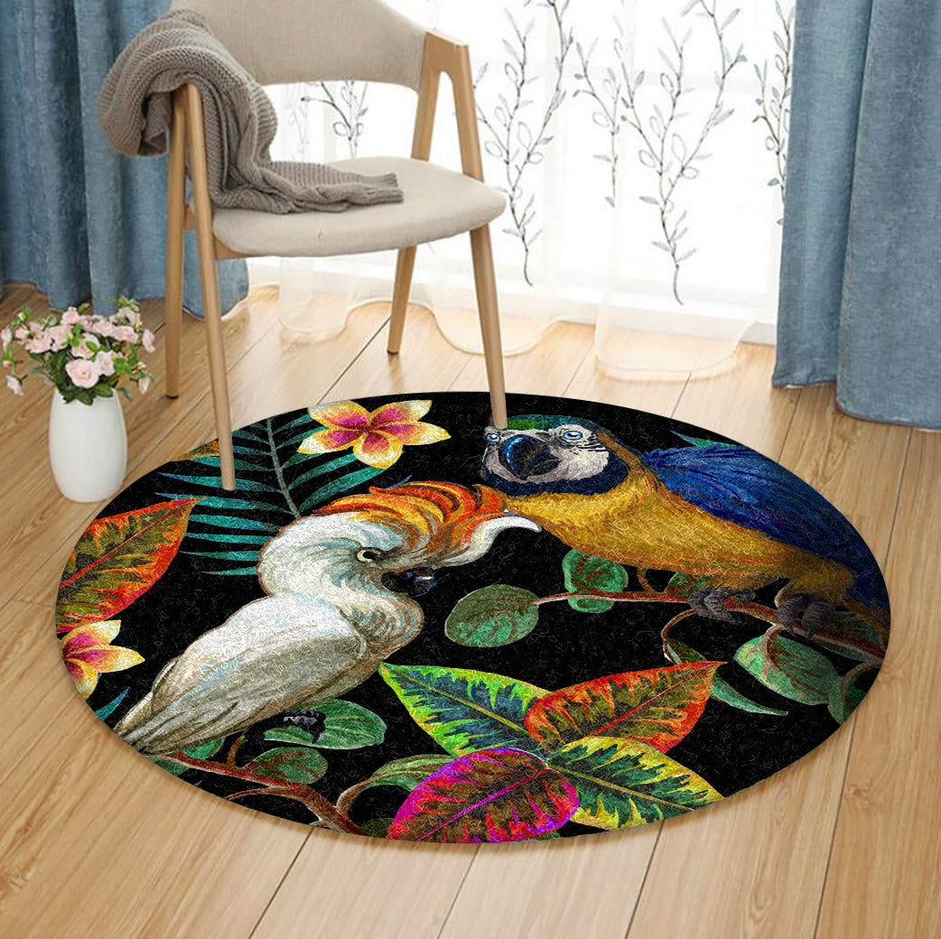 Parrot TT310708A Round Area Rug