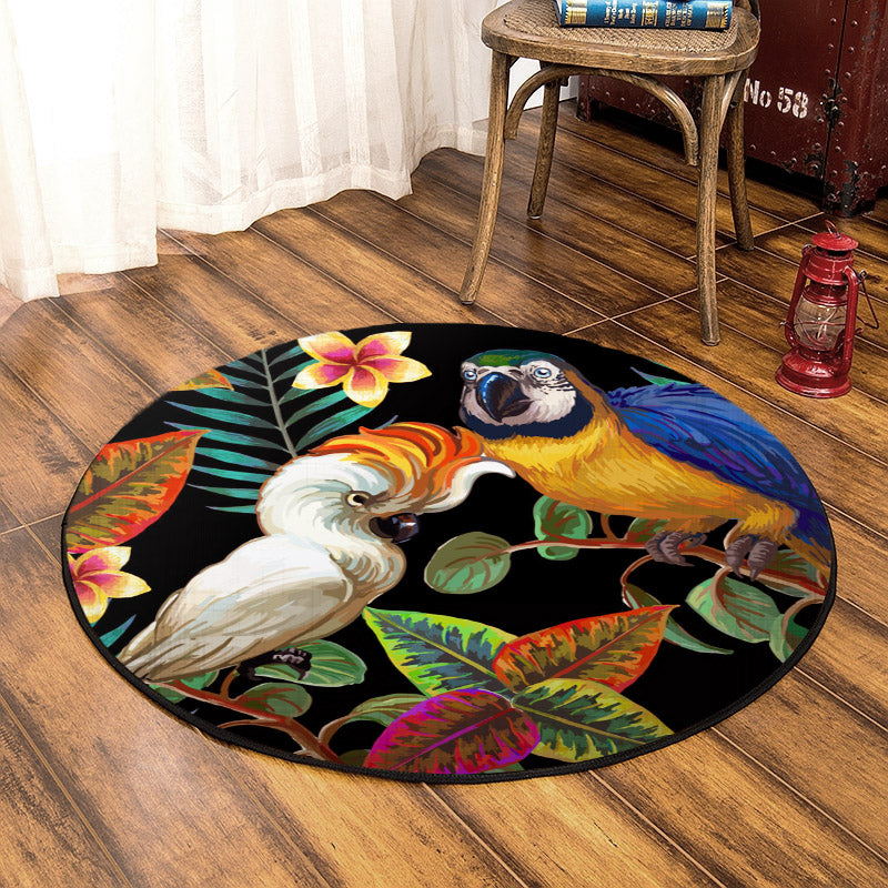 Parrot TT310708A Round Area Rug