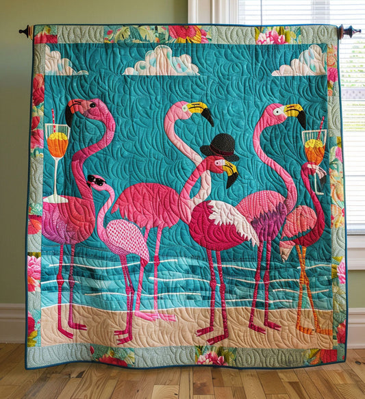 Party In Beach Quilted Blanket NCU0PT464