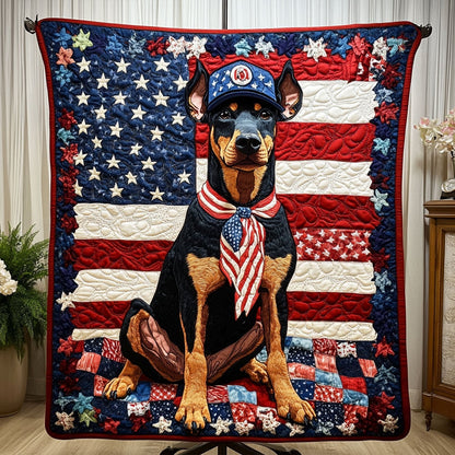 Patriotic Snout Quilted Blanket NCU0PT3059