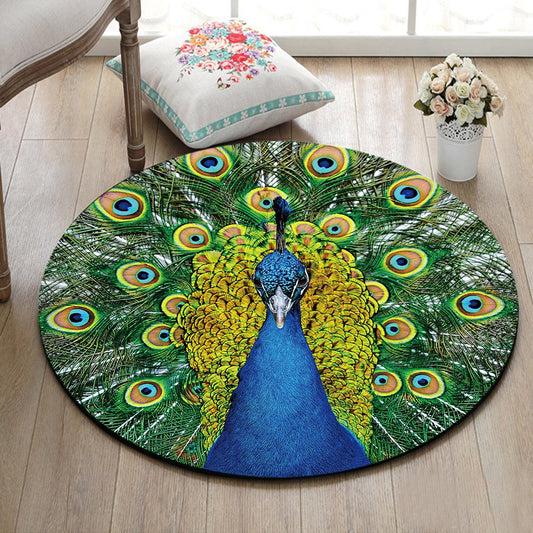 Peacock CLG1110154C Round Area Rug