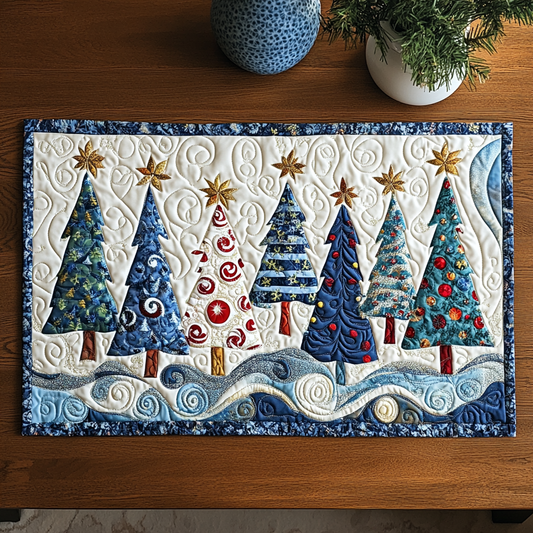 Peppermint Dreams Quilted Placemat NCU0PT1790