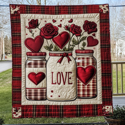 Petals of Love Quilted Blanket NCU0NT2696