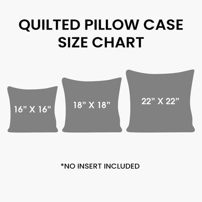 Golden Gallop Quilted Pillow Case NCU0VH1022