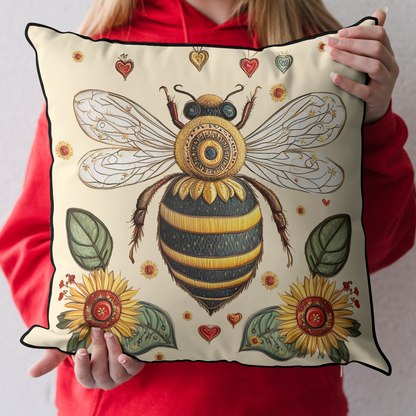 Pollinator Paradise Quilted Pillow Case NCU0DK3012