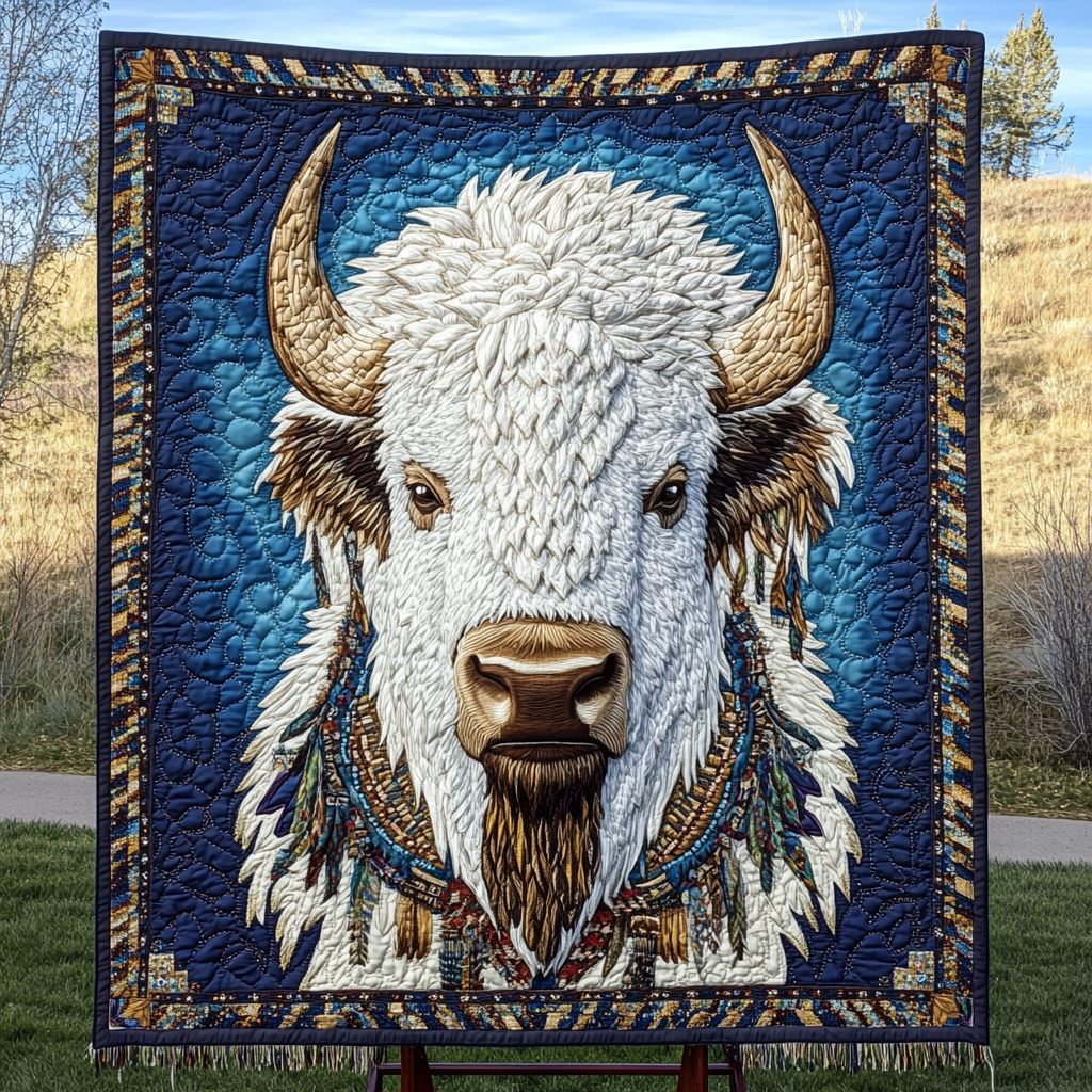 Prairie Guardian Quilted Blanket NCU0DK3518