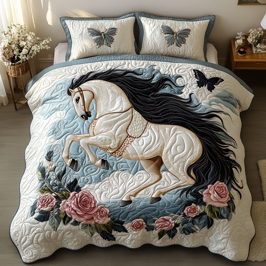 Prairie Whispers Quilted Bedding Set NCU0DV2544