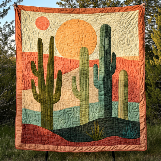 Prickly Paradise Quilted Blanket NCU0DK2985