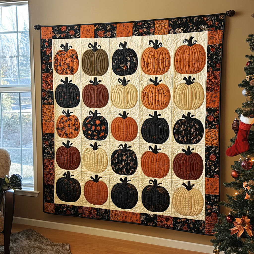 Pumpkin TAI311024317 Quilt Blanket