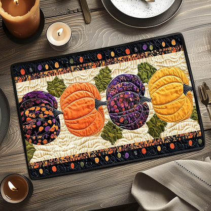 Pumpkin Spice Quilted Place Mat NCU0TH2257