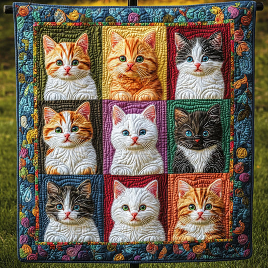 Purrfectly Plush Quilted Blanket NCU0PT1248