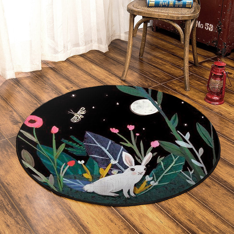 Rabbit BL300731C Round Area Rug