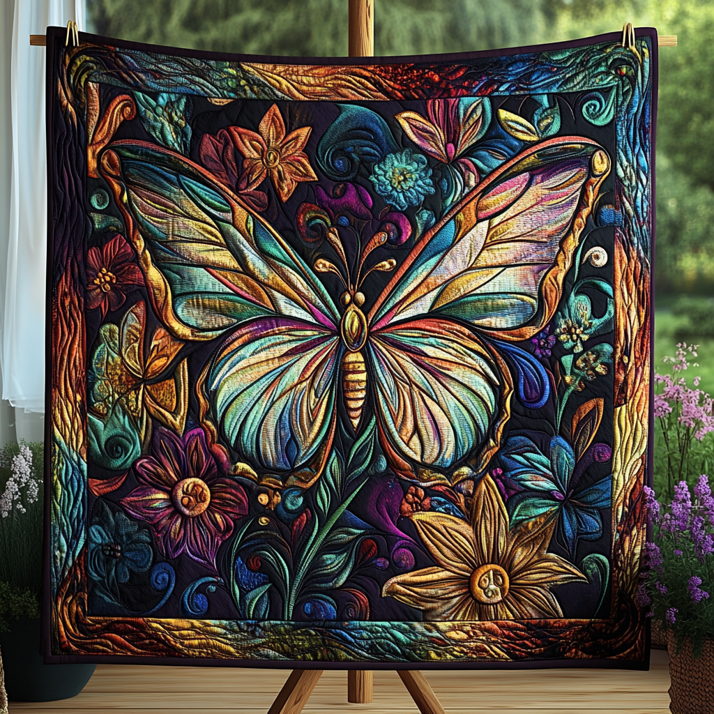 Radiant Flutter Quilted Blanket NCU0DK3061