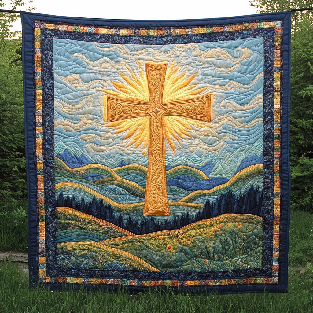 Radiant Grace Art Quilt Hanging NCU0NT2308