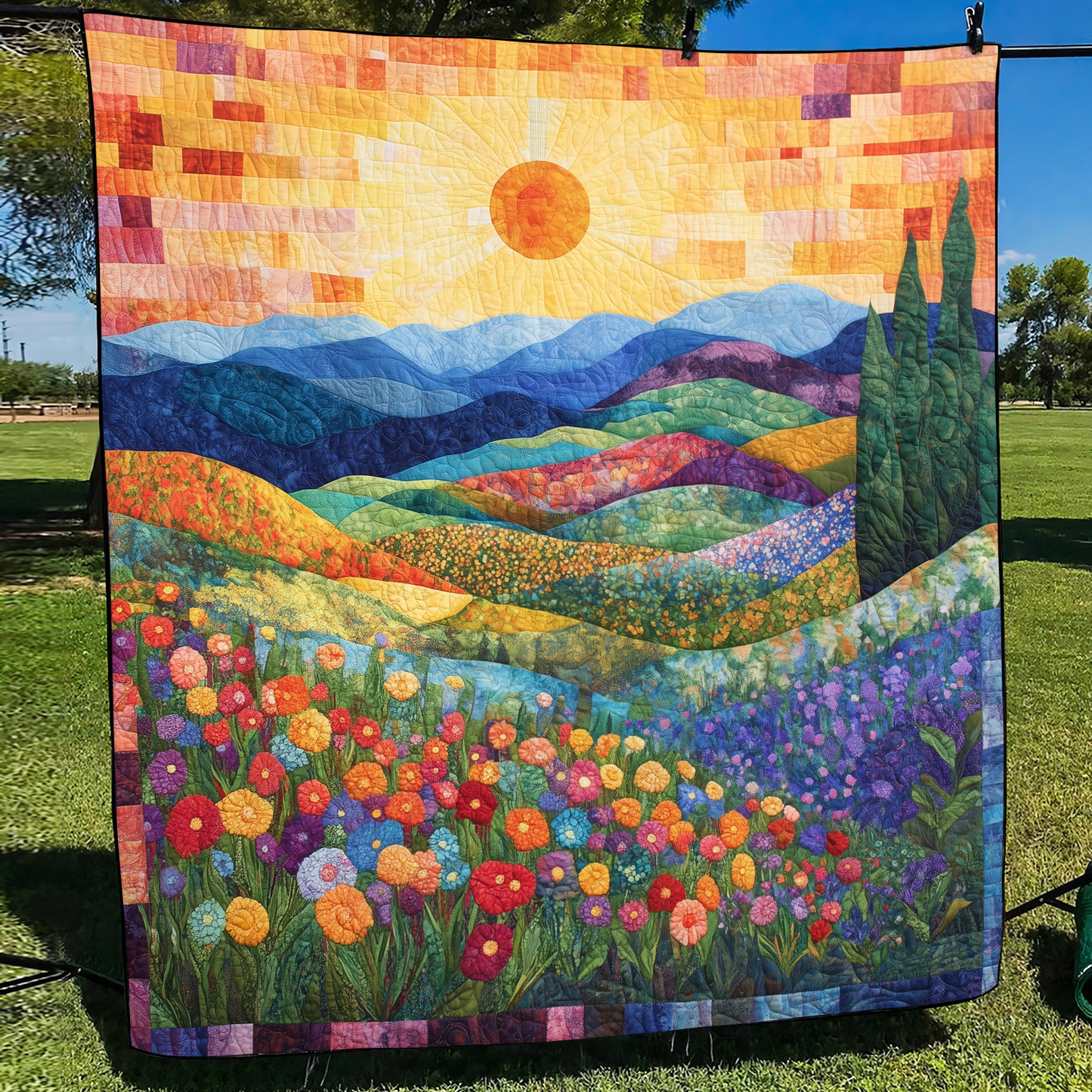 Sunshine Quilted Blanket NCU0VT34