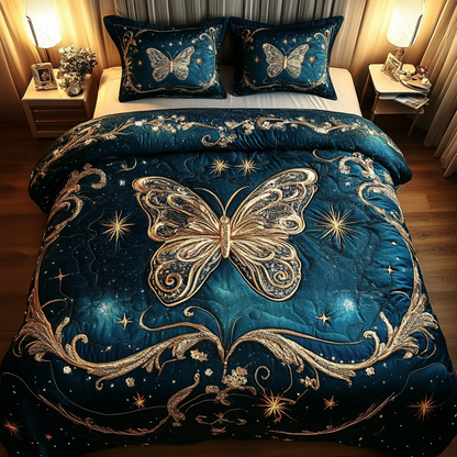 Radiant Wings 3-Piece Quilted Bedding Set NCU0DK3034