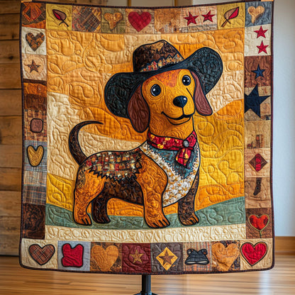 Rancher Dog Spirit Quilted Blanket NCU0PT2645