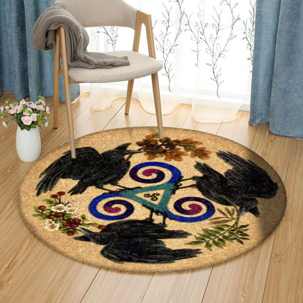 Raven BT230820RR Round Area Rug