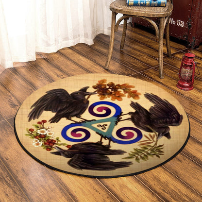 Raven BT230820RR Round Area Rug