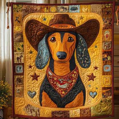 Rodeo Dog Delight Quilted Blanket NCU0PT2646