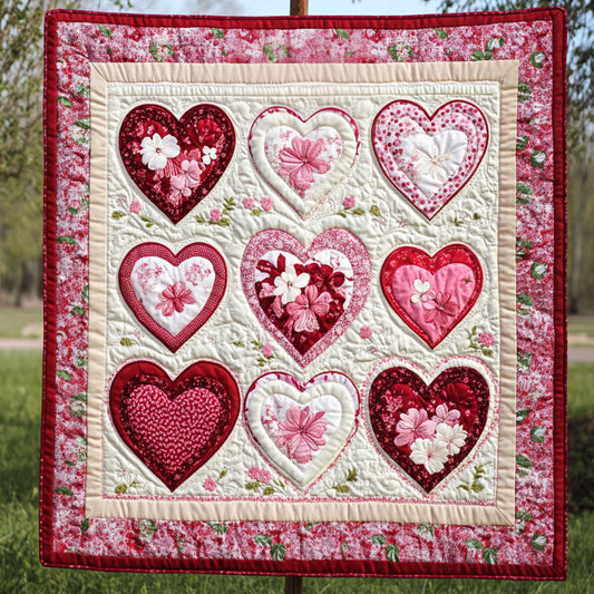 Romance Bloom Quilted Blanket NCU0NT2710