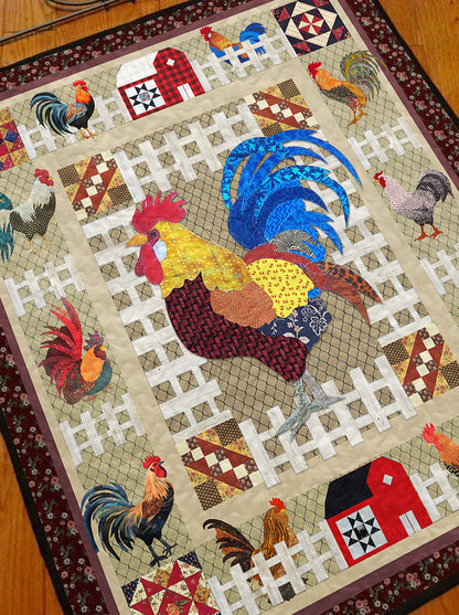 Rooster TL14102301 Quilt Blanket