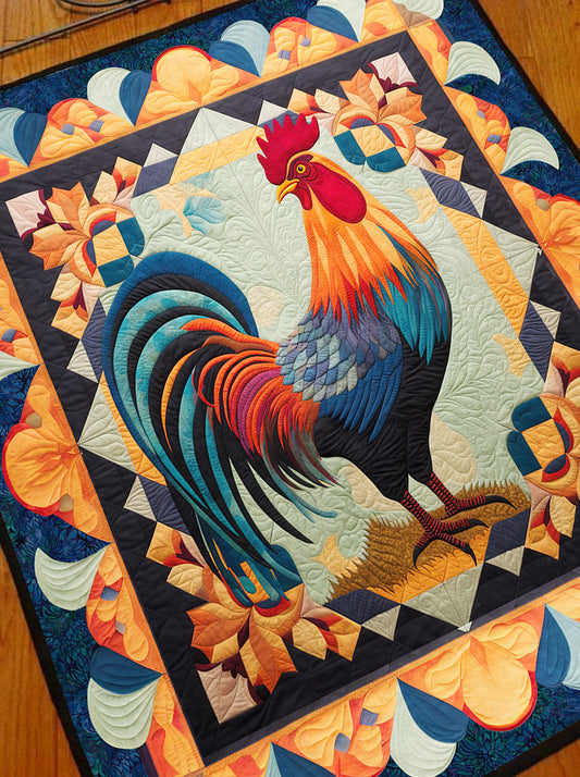 Rooster TL14102302 Quilt Blanket