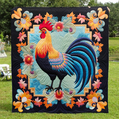 Rooster TL14102305 Quilt Blanket