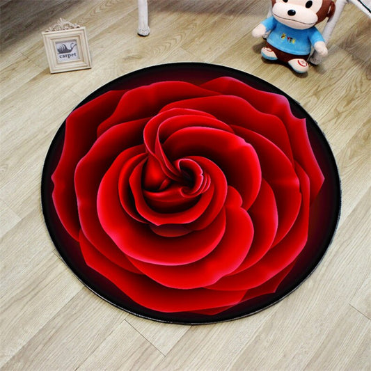 Rose CLM1210158R Round Area Rug