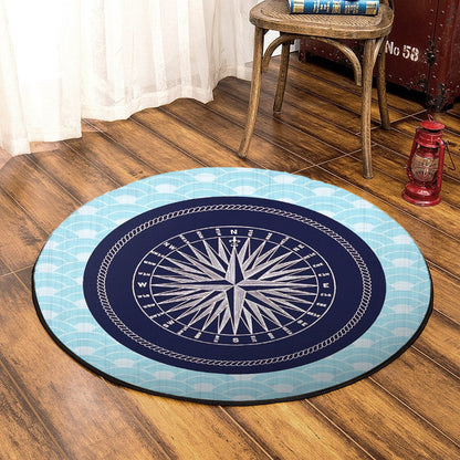 Royalty Free Stars QN240814TM Round Area Rug