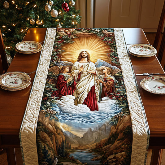 Sacred Gathering Quilted Table Runner NCU0PT1682