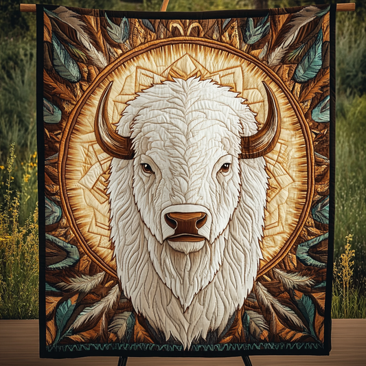 Sacred Herd Quilted Blanket NCU0DK3517