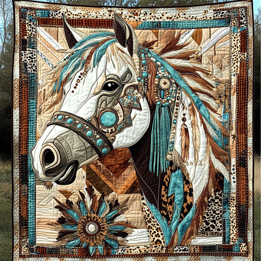 Saddle Charm Quilted Blanket NCU0VH1679