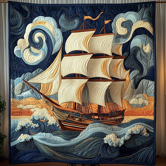 Sail Away Quilted Blanket NCU0VH552