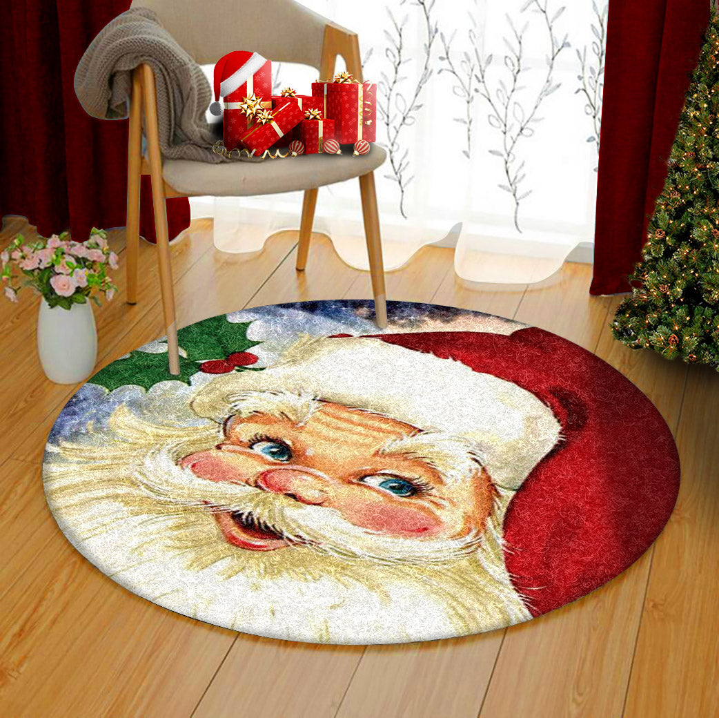 Santa Claus HM2910053TM Round Area Rug