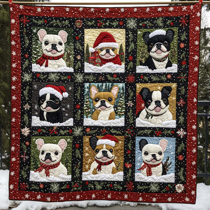 Santa Helpers Quilted Blanket NCU0NT2036