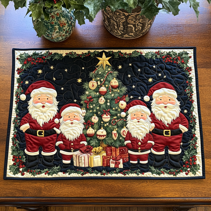 Santa Holiday Magic Quilted Place Mat NCU0DK2283