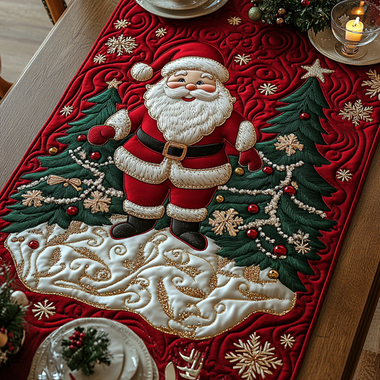 Santa Magic Quilted Table Runner NCU0DV1885