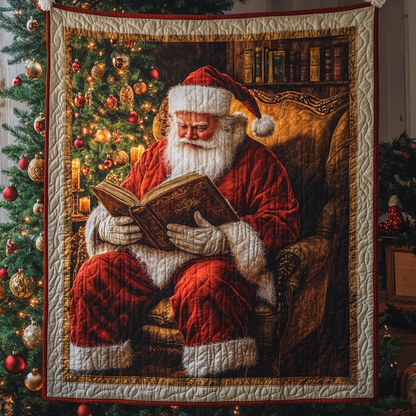 Santa Warm Embrace Quilted Blanket NCU0TL1709