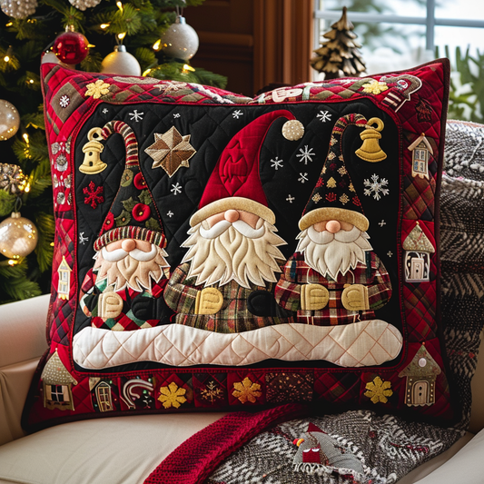 Santa's Little Helper Quilted Pillow Case NCU0DV241