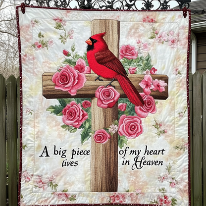 Scarlet Spirit Quilted Blanket NCU0DK859