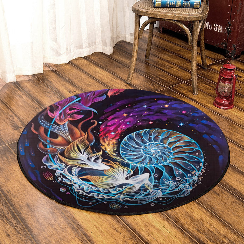 Sea DD230821RR Round Area Rug