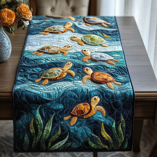 Sea Guardian Quilted Table Runner NCU0NT2571